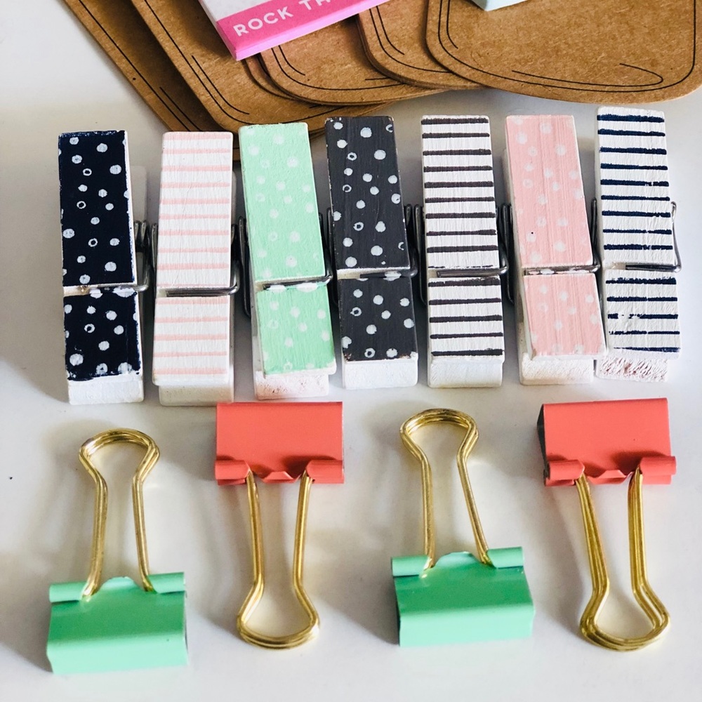 Cute Office/School Supply Set With Jar Holder ✏️ - Picture 2 of 8